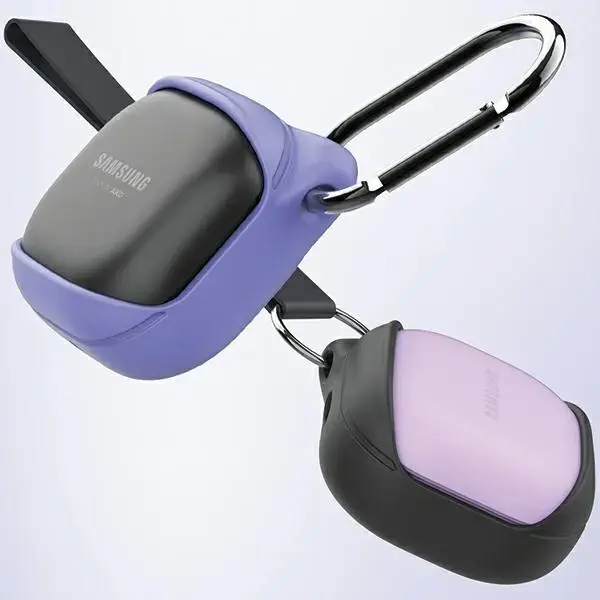 Araree etui Bean Sam Galaxy Buds Live | Pro | Fe fioletowy|purple AR20-01298F