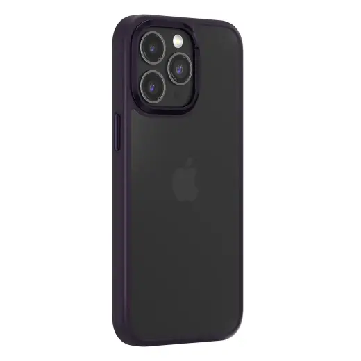 Comma Joy Elegant maciņš telefonam iPhone 15 Pro violets