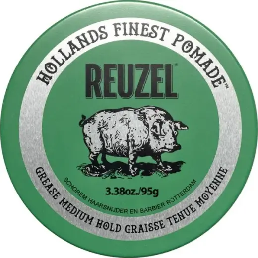 Reuzel Green Grease Medium Hold Pomade 95 G
