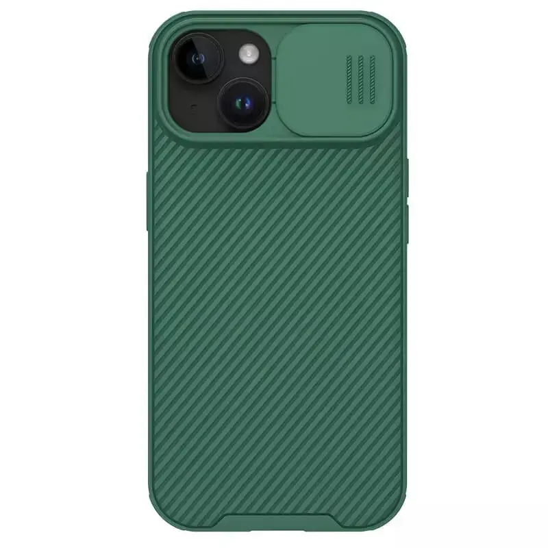 Nillkin CamShield Pro PC+TPU Case for Iphone 15 Plus green