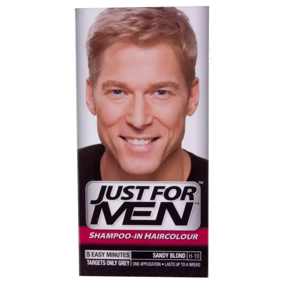 Just for Men Shampoo-in Hair Colour - Sandy Blond in Clear