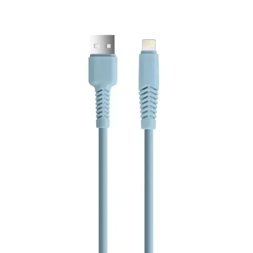 Setty KSA-L-1.523 datu pārraides un uzlādes vads | USB-A uz Lightning | 10.5W | 1.5m | zils