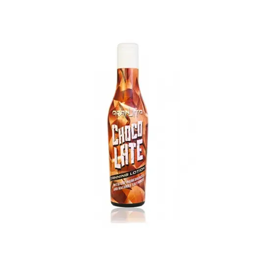 Oranjito Chocolate Bronze Sunbed Sunscreen Lotion with Organic Ingredients and Tan Accelerator 200 Ml