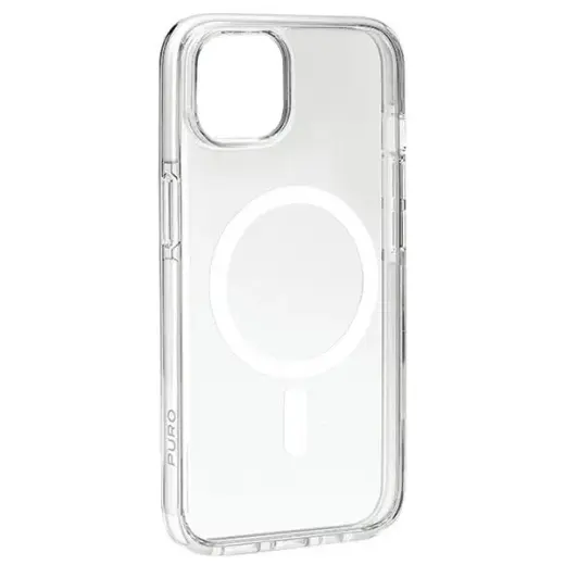 Puro LITEMAG PRO iPhone 15 6.1" MagSafe przezroczysty|transparent PUIPC1561LITEMPWHI