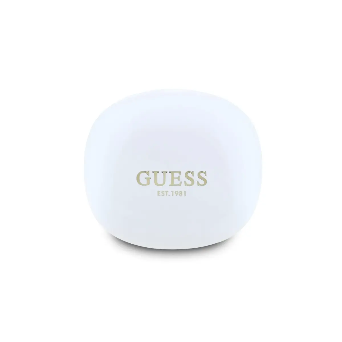 Guess Glossy Classic Logo TWS Wireless Earphones White