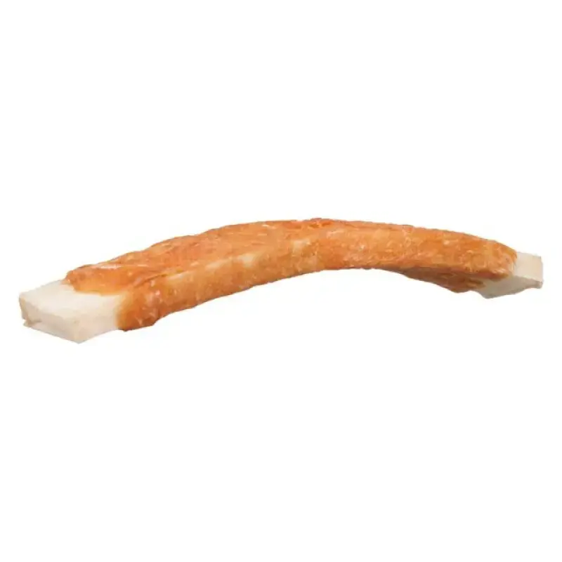 Gardums suņiem - Trixie Denta Fun Barbecue Chicken Chewing Rib, bulk, 12cm, 30g./iepak. 50 gab