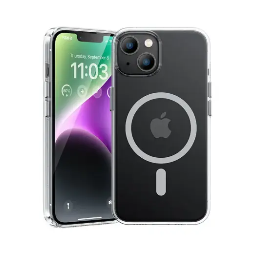 Benks Magnetic Crystal чехол для телефона iPhone 15 Plus прозрачный