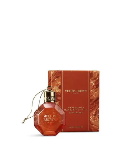 Molton Brown Marvelous Mandarin & Spice Festive Bauble - Bath & Shower Gel - 75ml