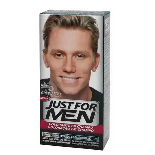 Just For Men shampoo-in hair color