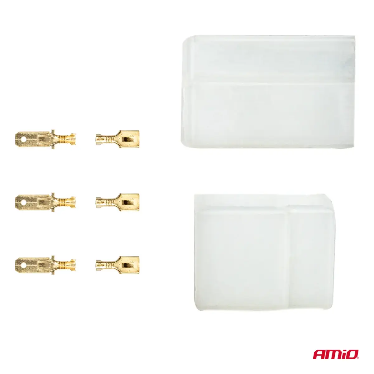 Connector plug and socket set AMIO-03513