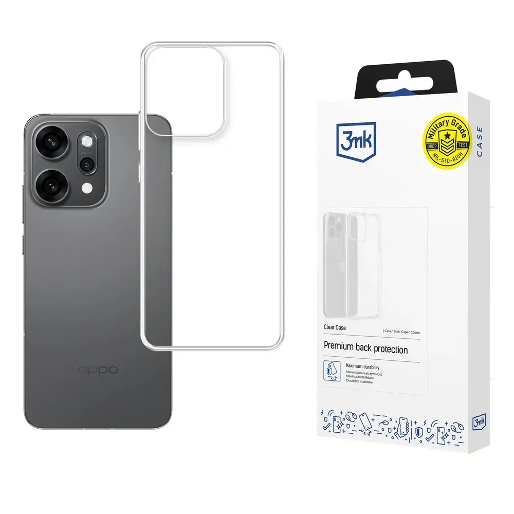3mk Clear Case for Oppo Reno 14 Pro - transparent