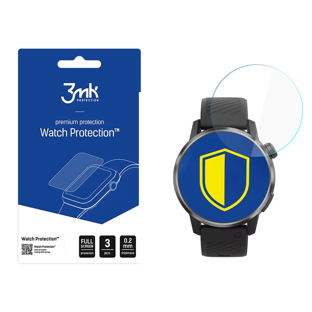 3mk Protection screen protector film for Coros Apex 42 mm