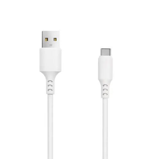 Setty data transfer and charging cable | USB-A to USB-C | 10W | 1m | white