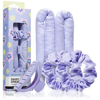 BrushArt Daisy Dreams Heatless Hair Curling Set - Sada pro natočení vlasů