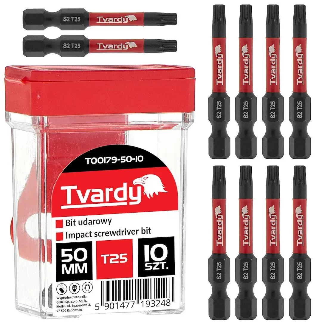 Triecienurbja uzgalis T25 50mm S2 – kaste