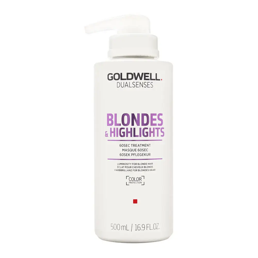 Goldwell Dualsenses Blonde & Highlights 60 Second Treatment 500Ml in Clear
