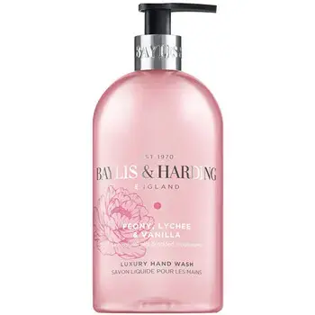Baylis & Harding Peony, Lychee & Vanilla Hand Wash - Tekuté mýdlo na ruce 500ml