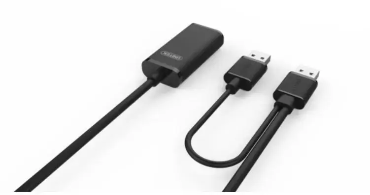 USB EXTENSION 2.0; 10m; Y-278; BLACK