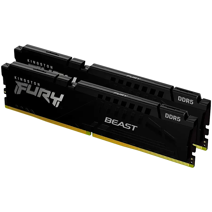 Kingston RAM FURY Beast - 64 GB (2 x 32 GB Kit) - DDR5 6000 DIMM CL36