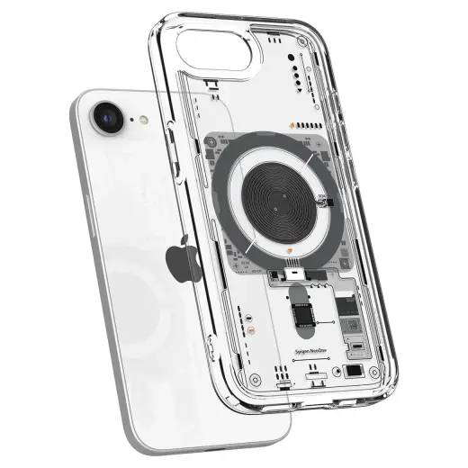 Spigen Ultra Hybrid telefona maciņš priekš iPhone SE 4 (2025) Neo One caurspīdīgs ar MagSafe