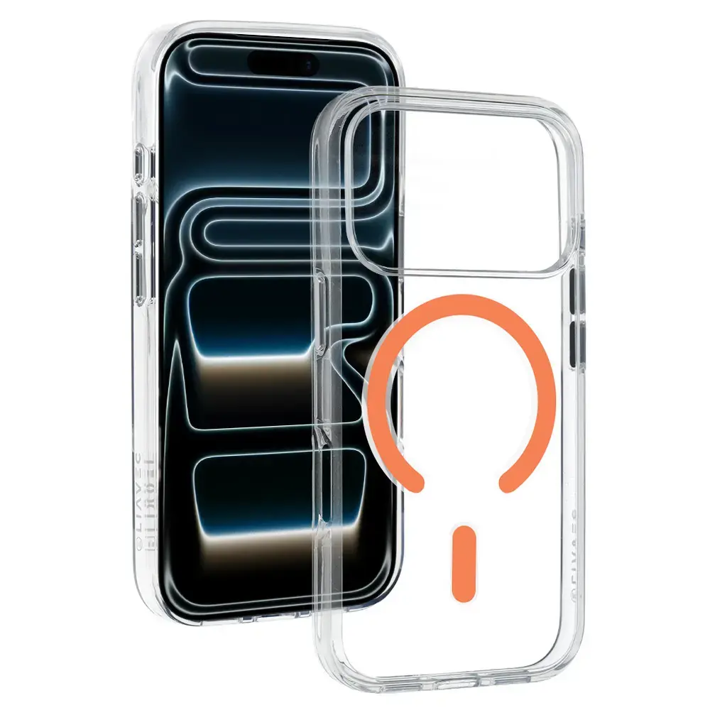 Liavec Pure Case for Iphone 17 Pro Max papaya