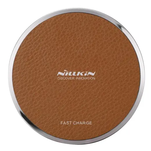 NILLKIN MAGIC DISK III FAST WIRELESS CHARGER, BROWN