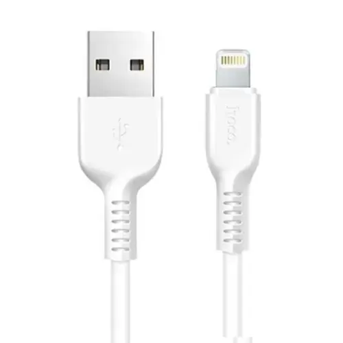 HOCO X20 data transfer and charging cable | USB-A to Lightning | 3m | white