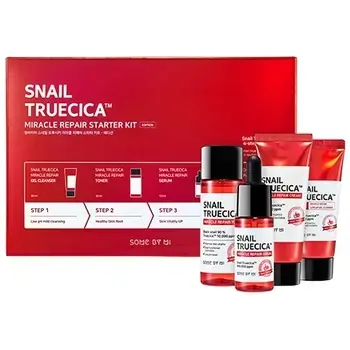 Some By Mi Snail Truecica Miracle Repair Starter Kit - dark spot skincare gift set 1ml