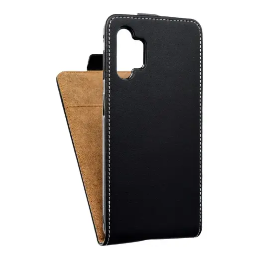 SLIM FLEXI FRESH knyginio tipo telefono dėklas Samsung Galaxy A32 5G (A326) juodas
