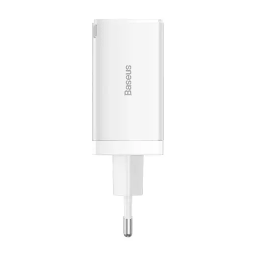 Baseus CCGP120202 GaN5 Pro Quick Charger USB + 2x USB-C 65W White (Damaged Package)