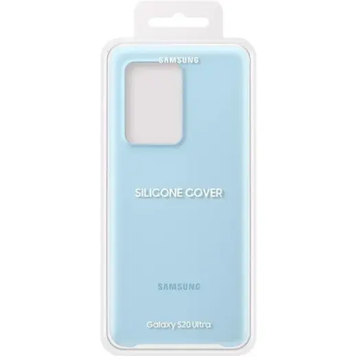 EF-PG988TLE Силиконовый чехол Samsung для Galaxy S20 Ultra blue