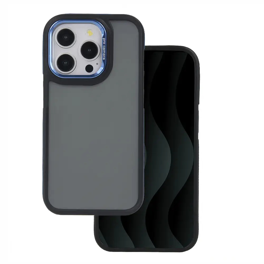 Crystal Black case for Samsung Galaxy S25 Plus blue
