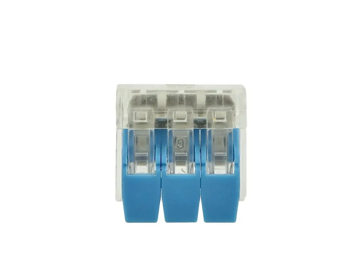 Ātrais elektriskais savienotājs 3x0,2-4mm2