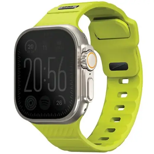 UNIQ Stride viedpulksteņa siksniņa priekš Apple Watch (42/44/45/49 mm) | silikons