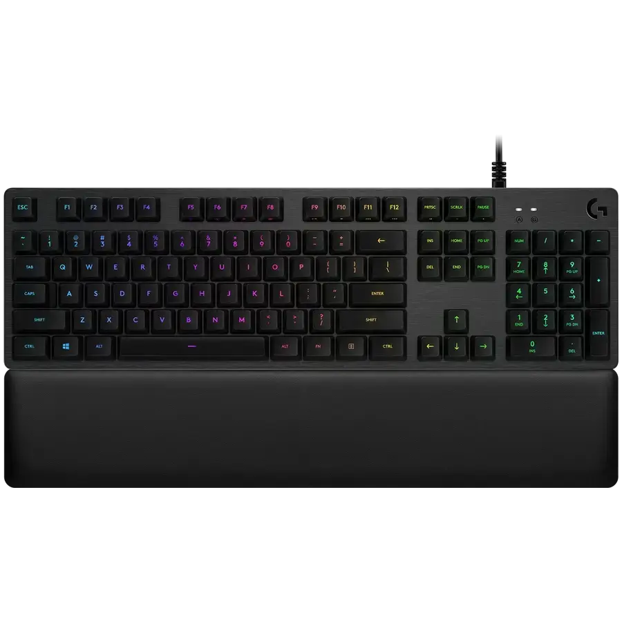 LOGITECH G513 Corded LIGHTSYNC Mechanical Gaming Keyboard - CARBON - NORDIC - USB - LINEAR