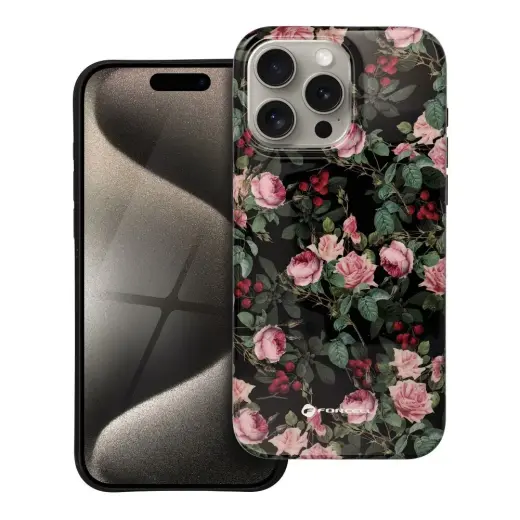 Forcell F-Protect Mirage telefono dėklas su MagSafe palaikymu iPhone 15 Pro Max rožinis