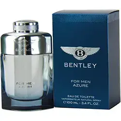 Bentley 3.4 Oz Azure Eau De Toilette Spray for Men