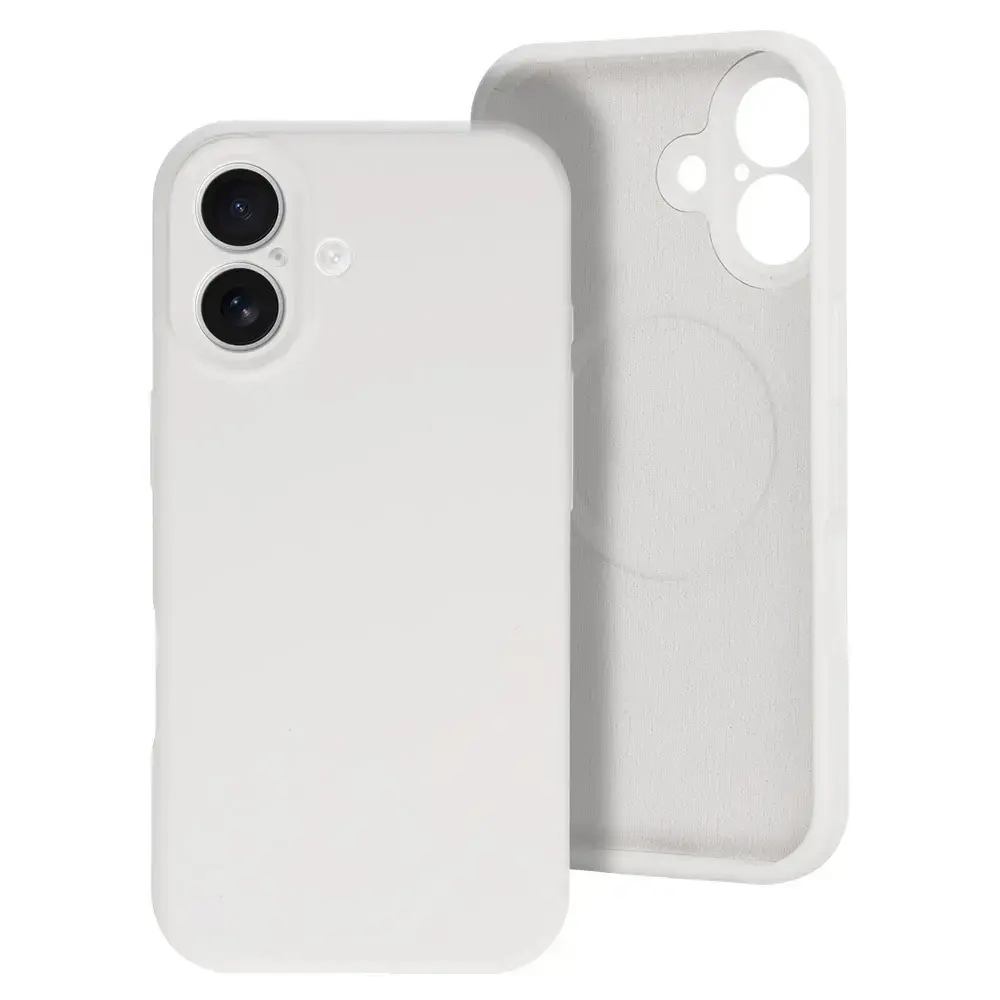 MagColor Pure maciņš telefonam iPhone 17 balts