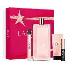 Idole Gift set EDP 100 ml, body balm 50 ml, miniature EDP 10 ml and mascara 2,5 ml