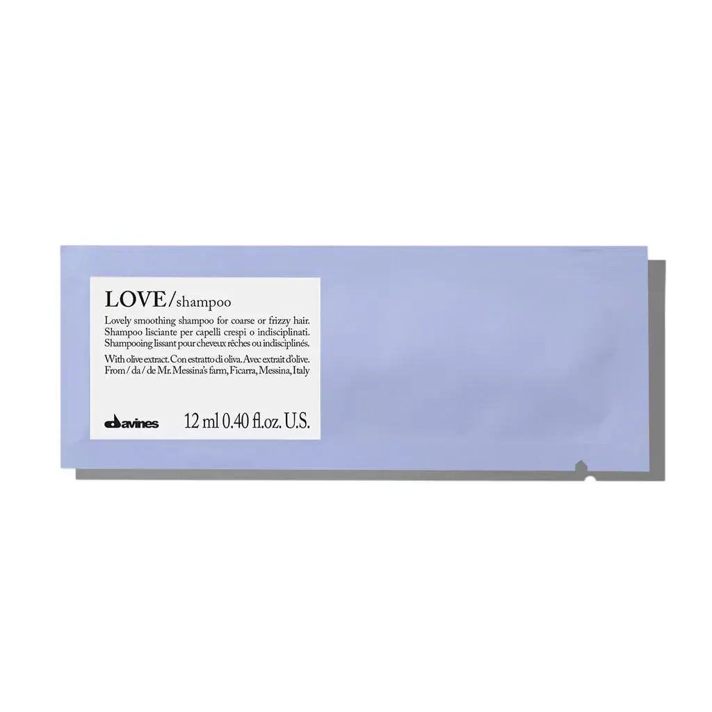 Set, Davines, Love Smoothing, Hair Shampoo, Smoothing, 12 pcs, 12 ml