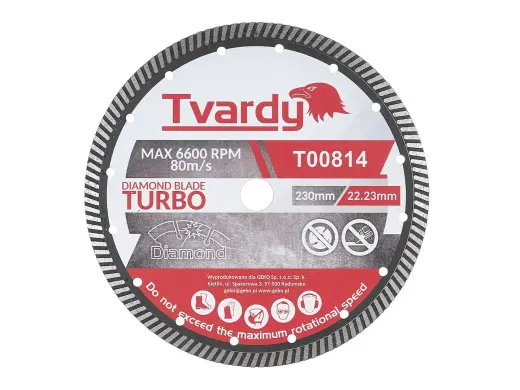 Turbo teemantketas 230x10x22.23mm
