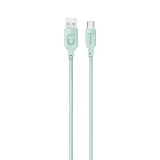 USAMS Lithe Series SJ568USB04 data transfer and charging cable | USB-C | 36W | 1.2m | green