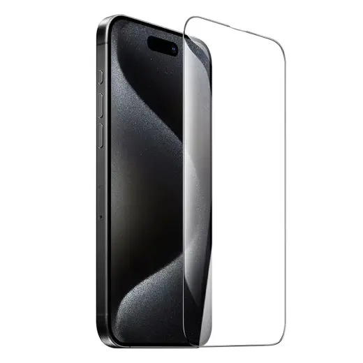 Tempered glass to iPhone 16 PRO / 17 / 17 PRO Hoco HD 5D Guardian shield 10 pcs G14 black