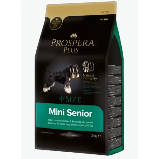 Barība suņiem – Prospera Plus Mini Senior, 2 kg