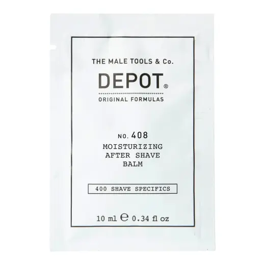 Depot, 400 Shave Specifics No. 408, Classic Cologne, Moisturizing, After-Shave Balm, 10 ml
