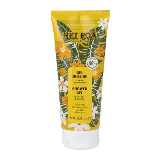 Hei Poa, Monoi De Tahiti, Hydrating, Shower Gel, For All Skin Types, 200 ml