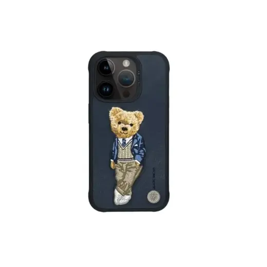 Zuck Bear London Classic maciņš telefonam iPhone 17 Pro Max zils