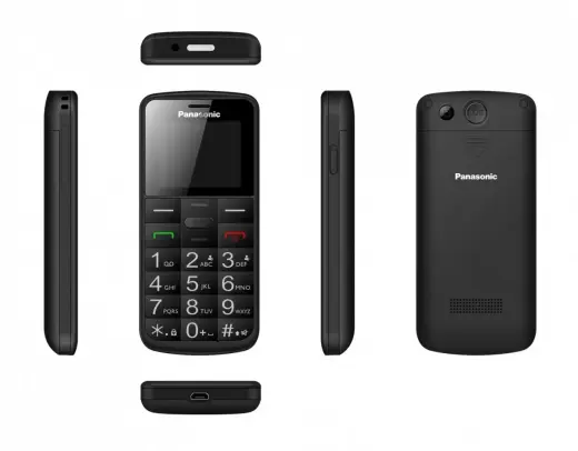 Mobile phone for senior KX-TU110 black