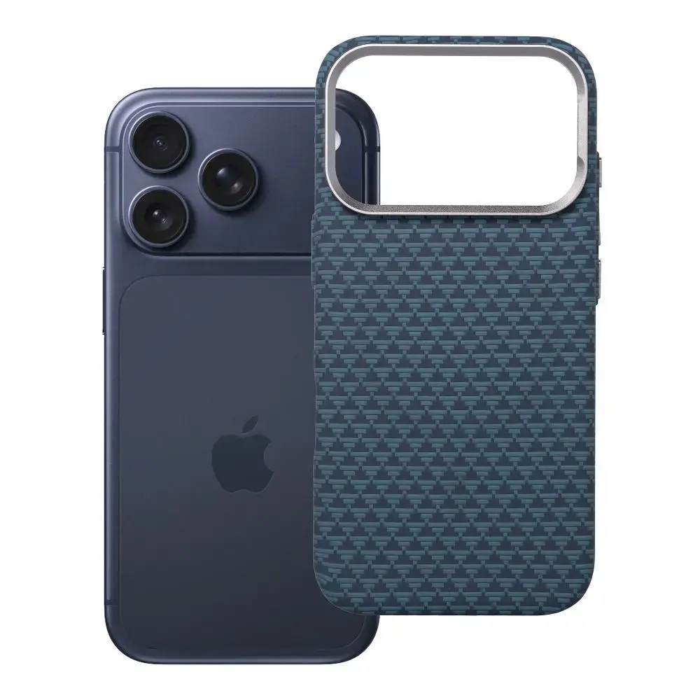 Case for iPhone 17 Pro / 18 Pro K-Look compatible with MagSafe blue v2