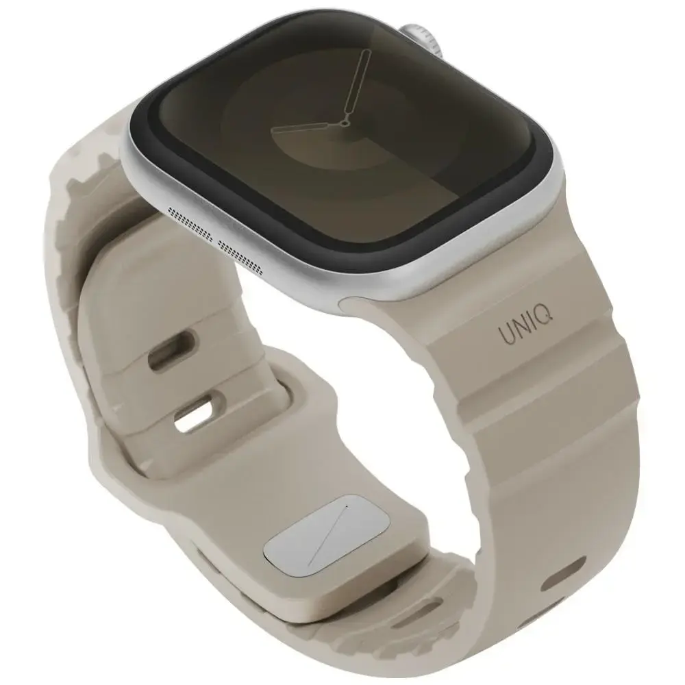 UNIQ Alton išmaniojo laikrodžio dirželis Apple Watch (40/41/42 mm) | silikoninis | smėlio
